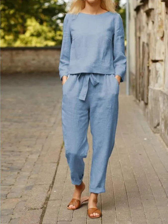 Fashion Leisure Two-piece Set