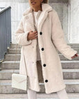 Cozy Women's Longline Wool Coat