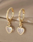 Elegant Infinite Love Drop Earrings