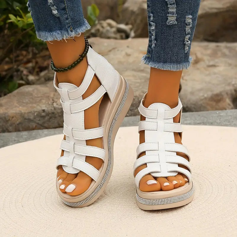 Slip-On Wedge Sandals for Women