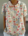 Lightweight Floral Print Shirt