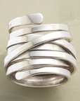 Vintage Thick Layer Silver Ring