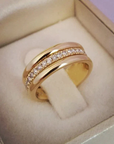 Zirconia Vintage Statement Ring