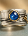 Ocean Blue Sapphire Style Ring