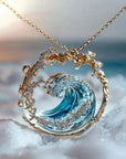 Seaside Promise Charm Necklace