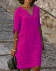 Summer Dress with Tummy Coverage