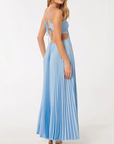 Summer Glow Halter Maxi Dress