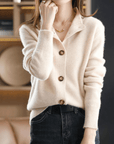 Timeless Button-Up Knit Cardigan