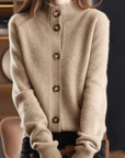 Timeless Button-Up Knit Cardigan