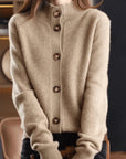 Luxurious Cashmere Knit Cardigan