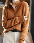 Timeless Button-Up Knit Cardigan