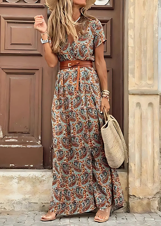 Flowy Bohemian Long Dress