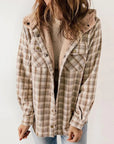 Cozy Plaid Fleece-Lined Jacket