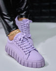 Stylish Plain Colored Women's Sneakers