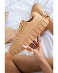 Stylish Plain Colored Women's Sneakers