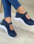 Women's orthopedic shoes with support sole