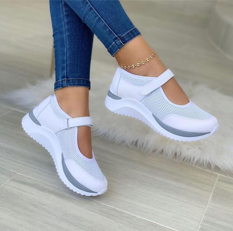 Women's orthopedic shoes with support sole