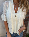 Classy Textured Top with Minimal Detail