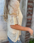 Classy Textured Top with Minimal Detail