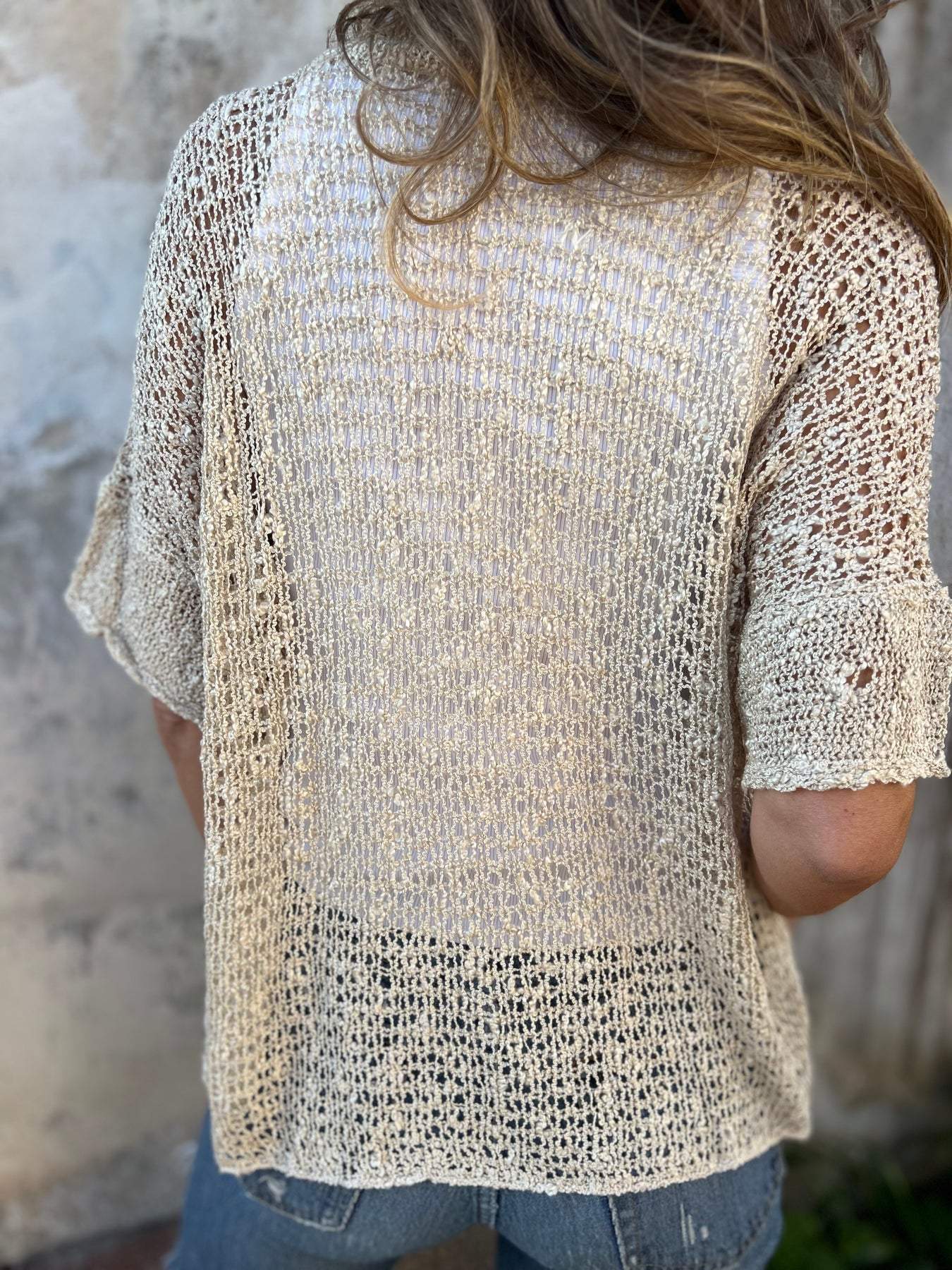 Classy Textured Top with Minimal Detail