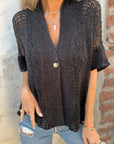 Classy Textured Top with Minimal Detail