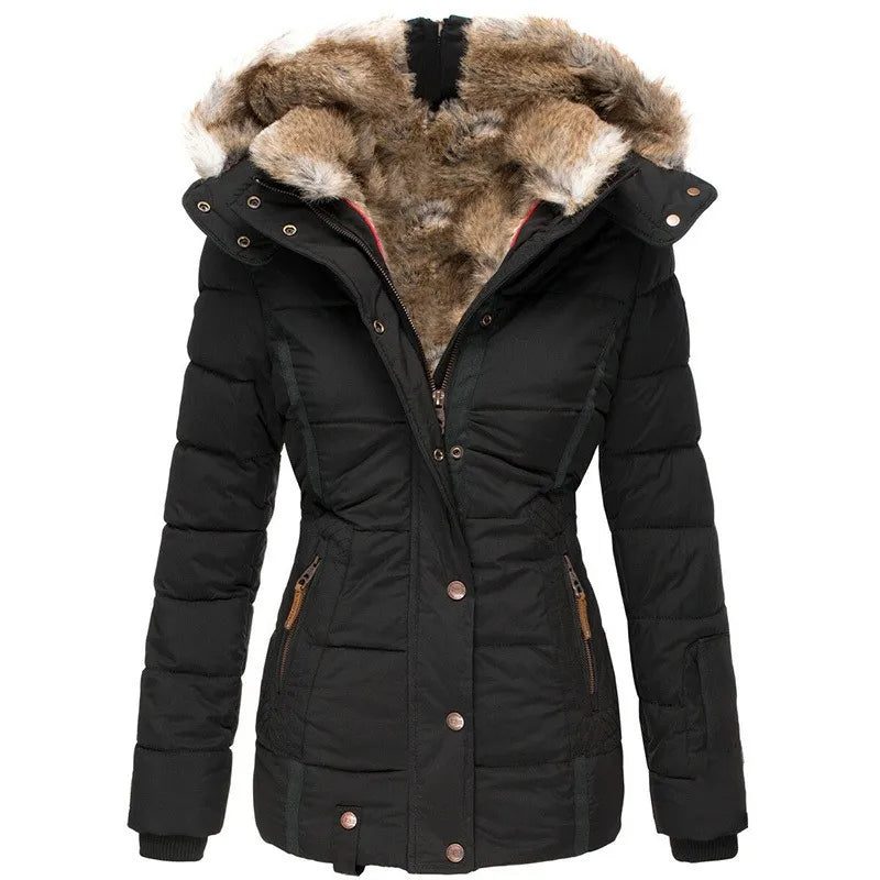 Cozy Fur-Lined Winter Jacket