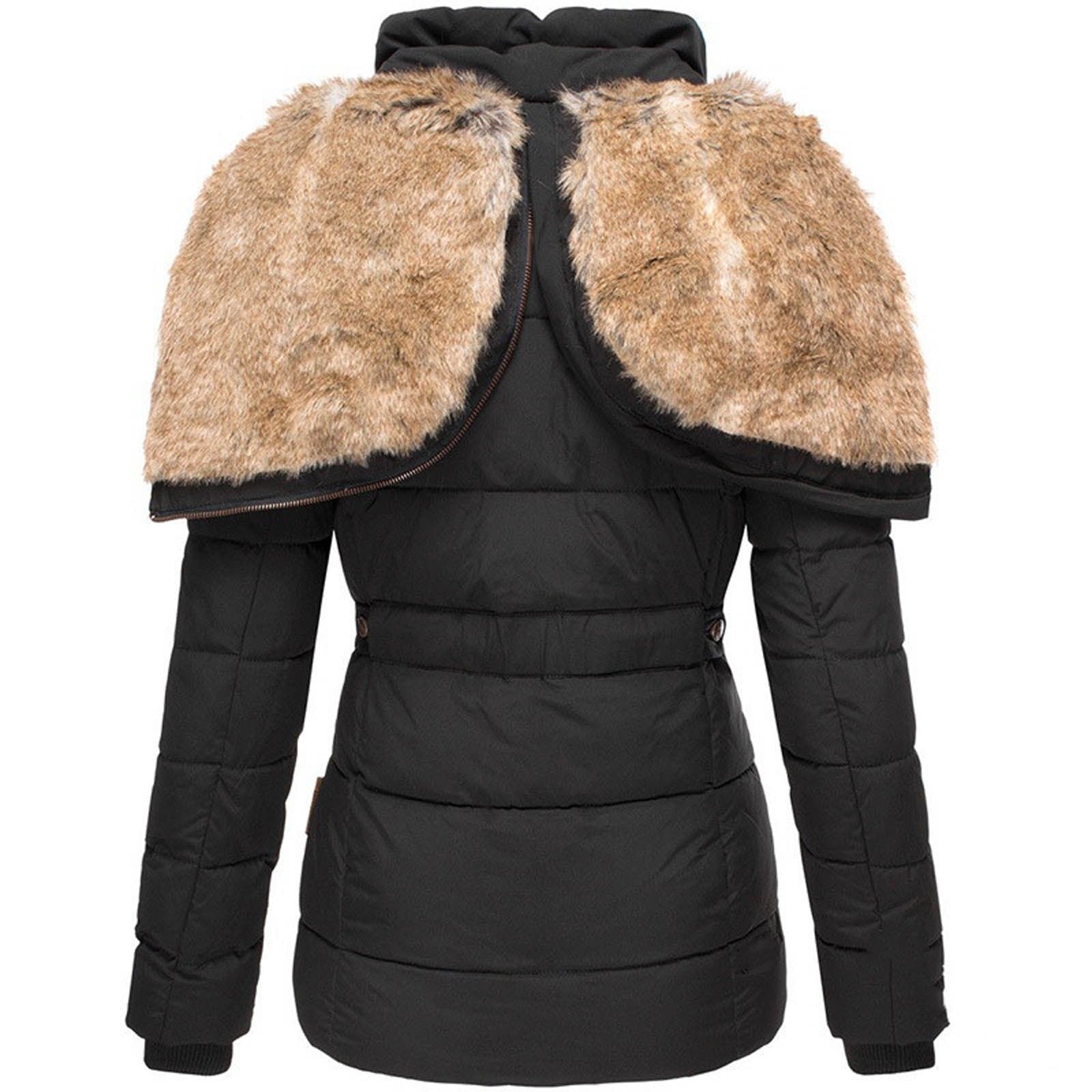 Cozy Fur-Lined Winter Jacket