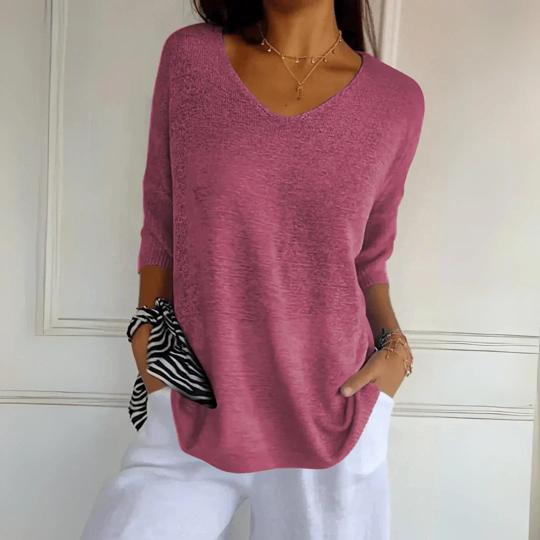 Elegant Blouse with a Relaxed Silhouette