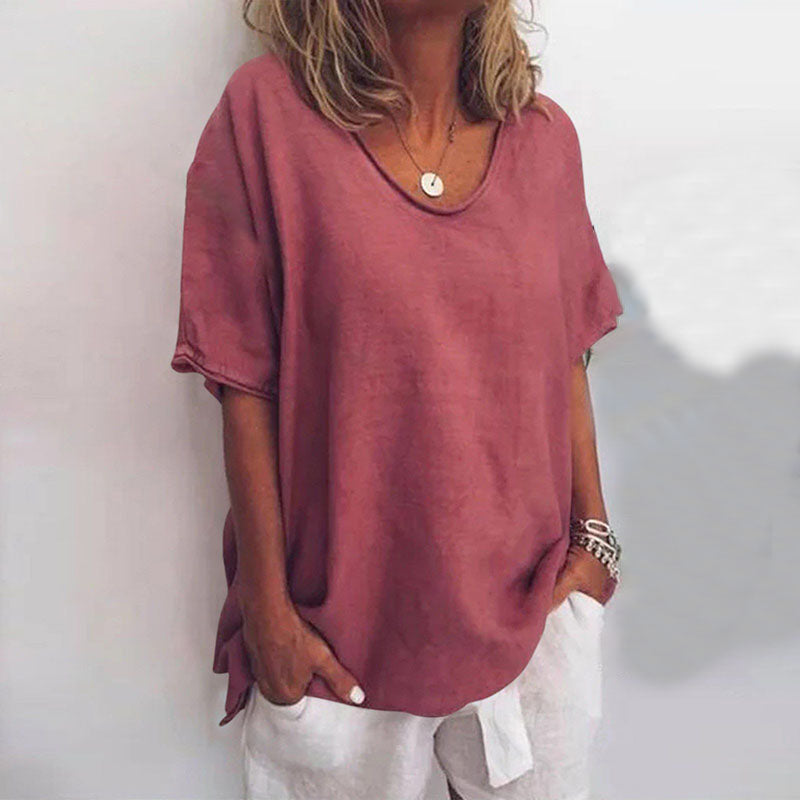 Relaxed-Fit Casual Summer Top