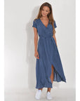 Stylish V-Neck Cocktail Dress
