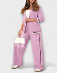 Soft Knit 2 Piece Lounge Set for Cozy Wear