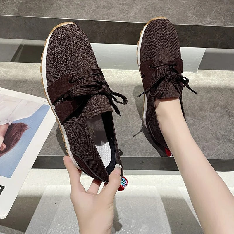 Vionne - Knit Slide Breathable Mesh Slip-ons