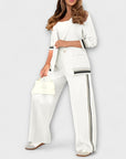 Soft Knit 2 Piece Lounge Set for Cozy Wear