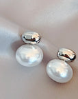 Elegant Pearl Drop Earrings Vintage Style