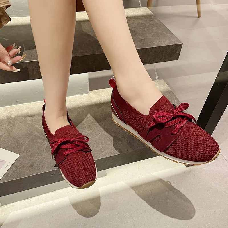 Vionne - Knit Slide Breathable Mesh Slip-ons