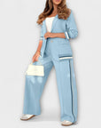 Soft Knit 2 Piece Lounge Set for Cozy Wear