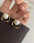 Emma Vintage Pearl Earrings