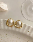 Emma Vintage Pearl Earrings