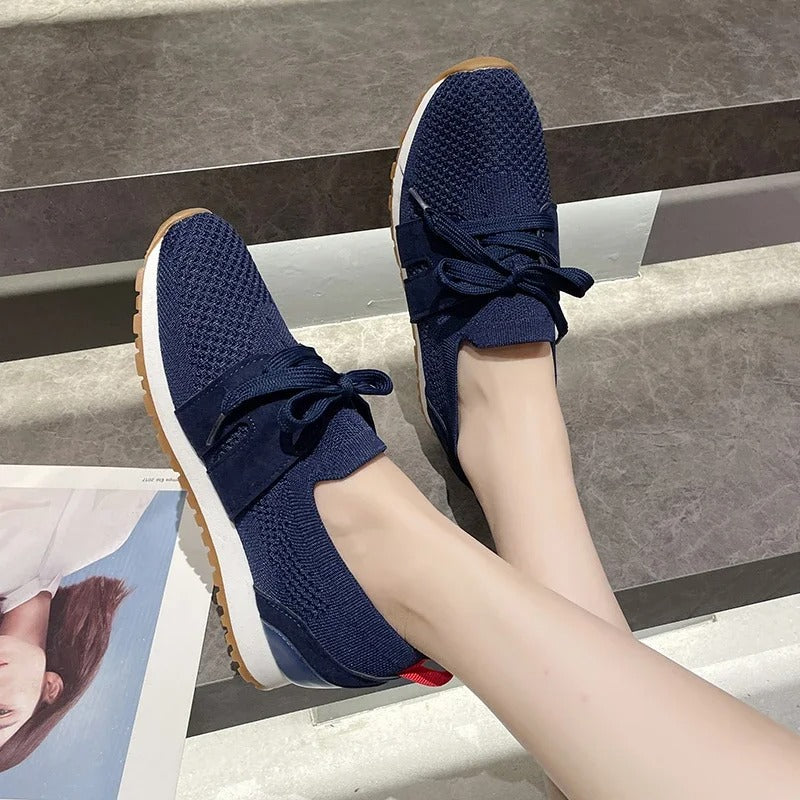 Vionne - Knit Slide Breathable Mesh Slip-ons