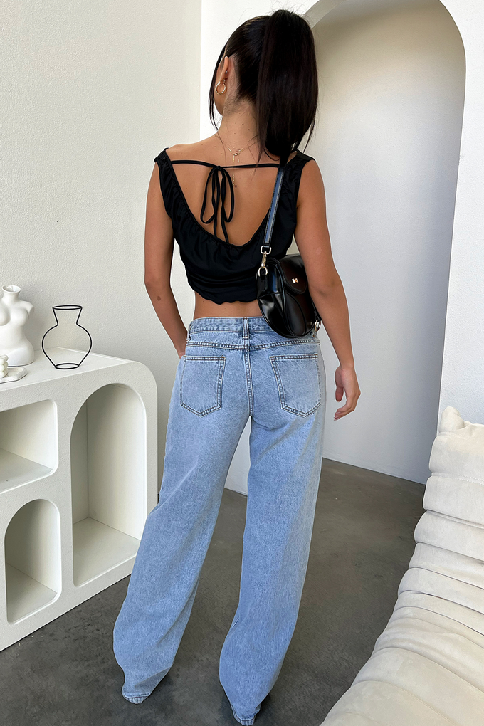 Stylish Mid Cut Jeans for Women