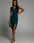 Glamorous Off Shoulder Evening Dress