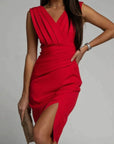 Glamorous Off Shoulder Evening Dress