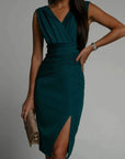 Glamorous Off Shoulder Evening Dress