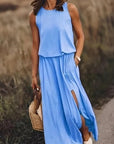Casual Maxi Two Piece Set