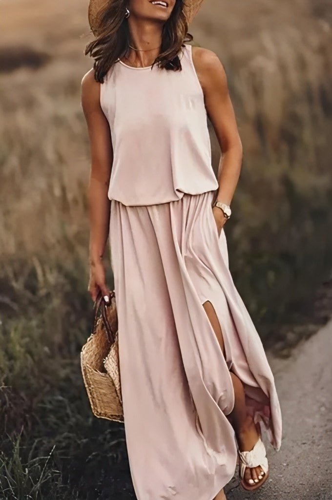 Casual Maxi Two Piece Set