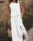 Casual Maxi Two Piece Set