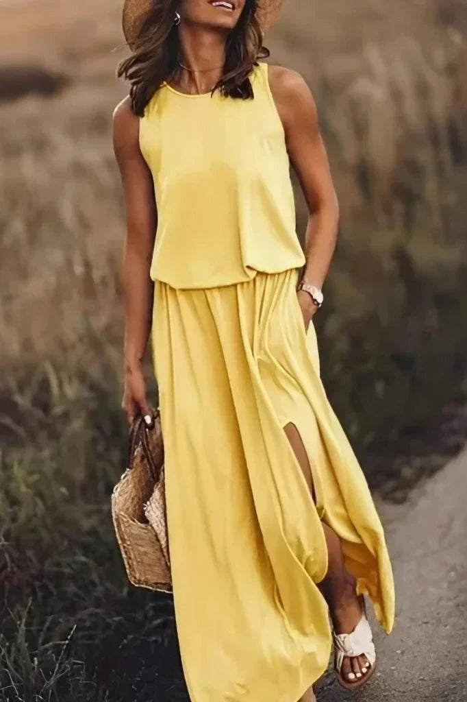 Casual Maxi Two Piece Set