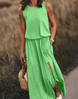 Casual Maxi Two Piece Set