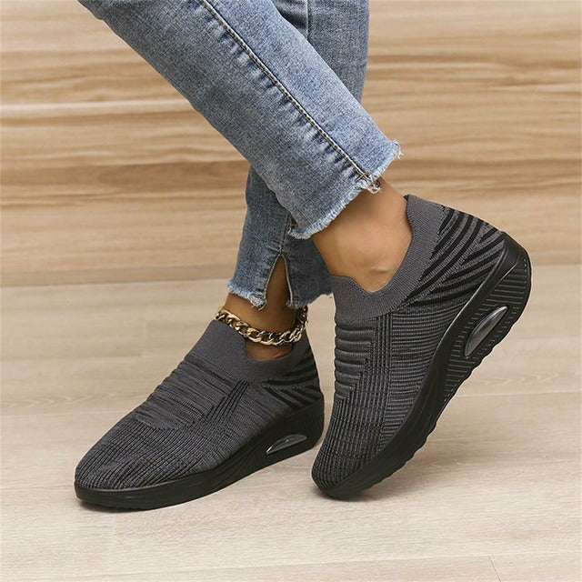 Knit Slip-On Ergonomic Shoes