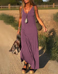 Blush Bloom A-Line Midi Dress